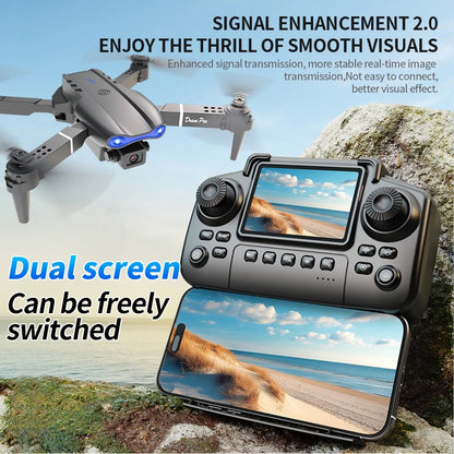 E99 Pro Drone Screen remote control Quadcopter Remote Four Axis Aircraft 8K HD Photography UAV Altitude Fixation Helicopter Toy