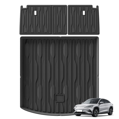 Right Drive for BYD Sealion 7 EV Model 2024 2025 TPE 3D Car Floor Mats Cargo Liner Pad Waterproof All- Weather Accessories