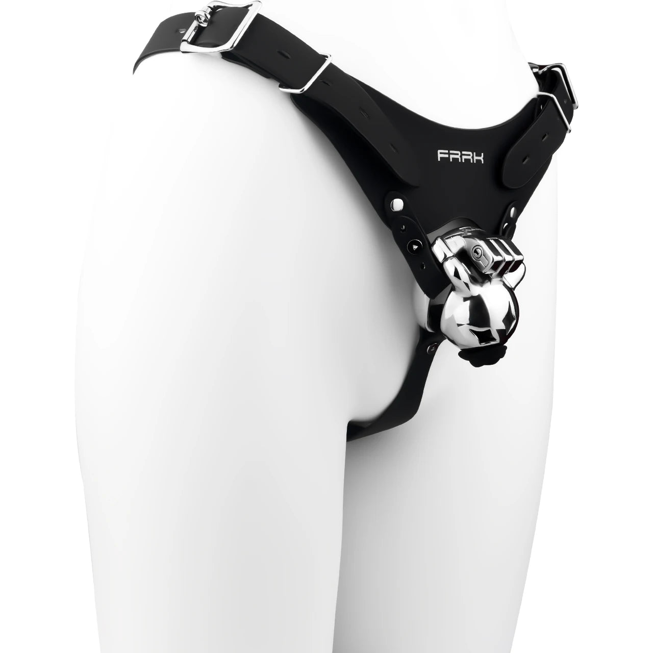 FRRK Meteor Small Mouth Sissies Male Chastity Cage Detachable Silicone Urethral Catheter Adult BDSM Belt SM Sex Tooys For Man