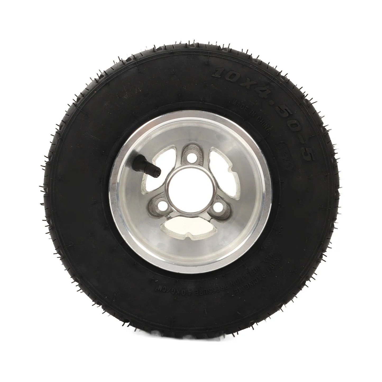 10x4.50‑5 Tire with Hub Explosionproof Antislip Universal for ATV UTV Go Kart Agricultural Vehicle