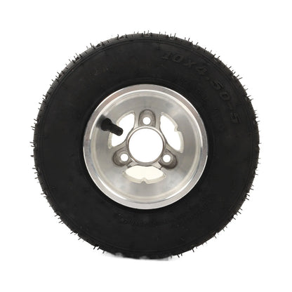 10x4.50‑5 Tire with Hub Explosionproof Antislip Universal for ATV UTV Go Kart Agricultural Vehicle