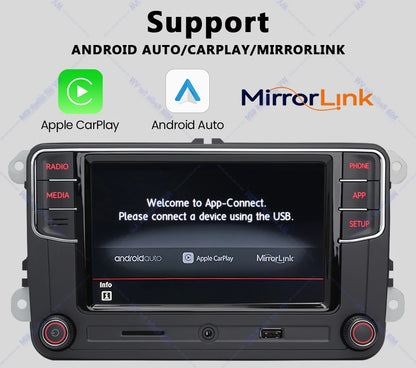 NONAME RCD330 Plus Carplay Car Radio Android Auto MIB Navigator Player 6RF035187F for VW Tiguan Golf 5 6 MK5 MK6 Passat Polo