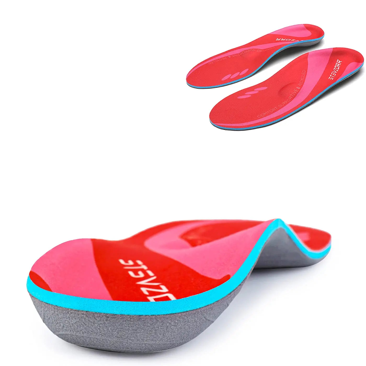 High Arch Support Orthopedic Sport Insole Plantar Fasciitis Flat Feet Men Women Sneaker Orthotic Insoles Plantillas Insert Sole
