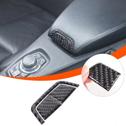 For BMW 6 Series E63 E64 2004-2010 Soft Carbon Fiber Gear Shift Air Outlet Window Lift Panel Dec Car Interior Accessory Sticker