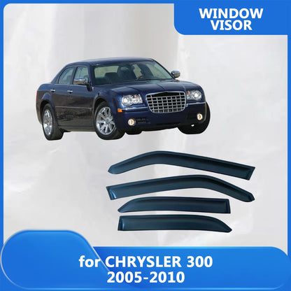 Window Visor for Chrysler 300 2005 2006 2007 2008 2009 2010 Wind Deflectors Rain Guards Door Visor Vent Shades Ventvisor