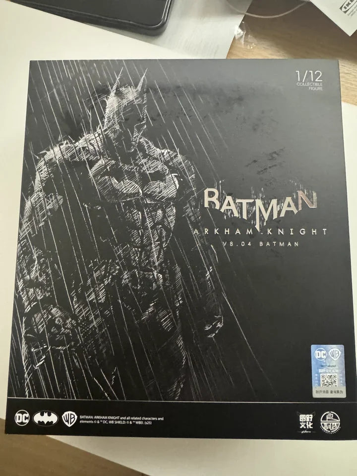 In Stock Lpzz 1/12 Batman Action Figure LIANGPINZHIZAO Batman: Arkham Knight Movable Model Toys Collectible Figures Gifts
