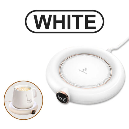 Coffee Milk Tea Cup Warmer Pad USB Charge Home Office 3 Temperatures Adjustable Heat Plate LED Display Electric Heater Mug Pad
