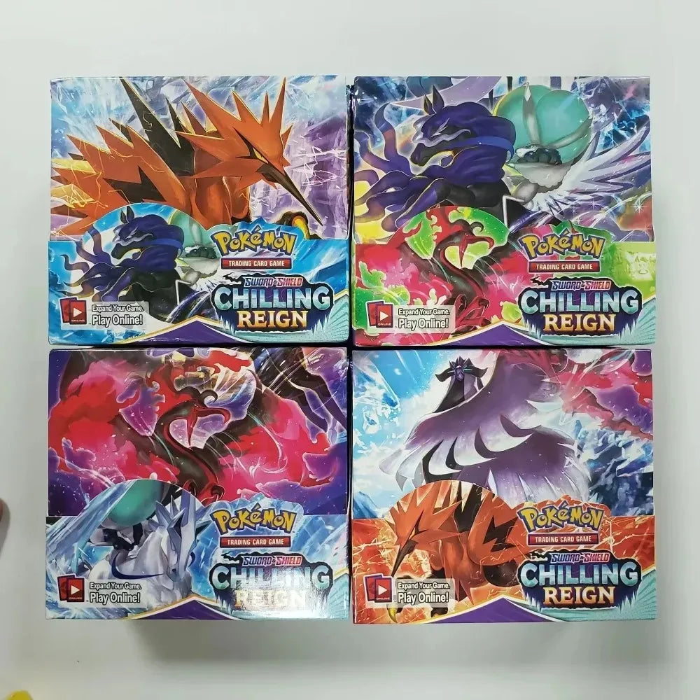 360 Pcs/Box Pokemon Card SCARLET&VIOLE 151 Astral radiance Evolutions Ultra Prism English Booster Battle Transaction Card