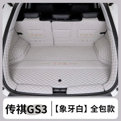 For GAC EMZOOM GS3 2023 2024 Car Boot Mat Rear Trunk Liner Cargo Leather Floor Carpet Tray Protector Accessories Mats