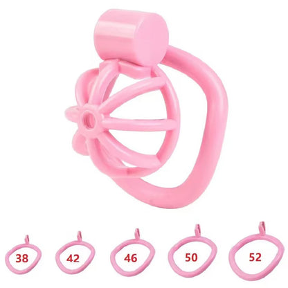 2026 Male Penis Chastity Cage Set Small Chastity Cage 5 Cock Rings With Urethral Sound Plug Penis Bondage Slave Man Sex Toy