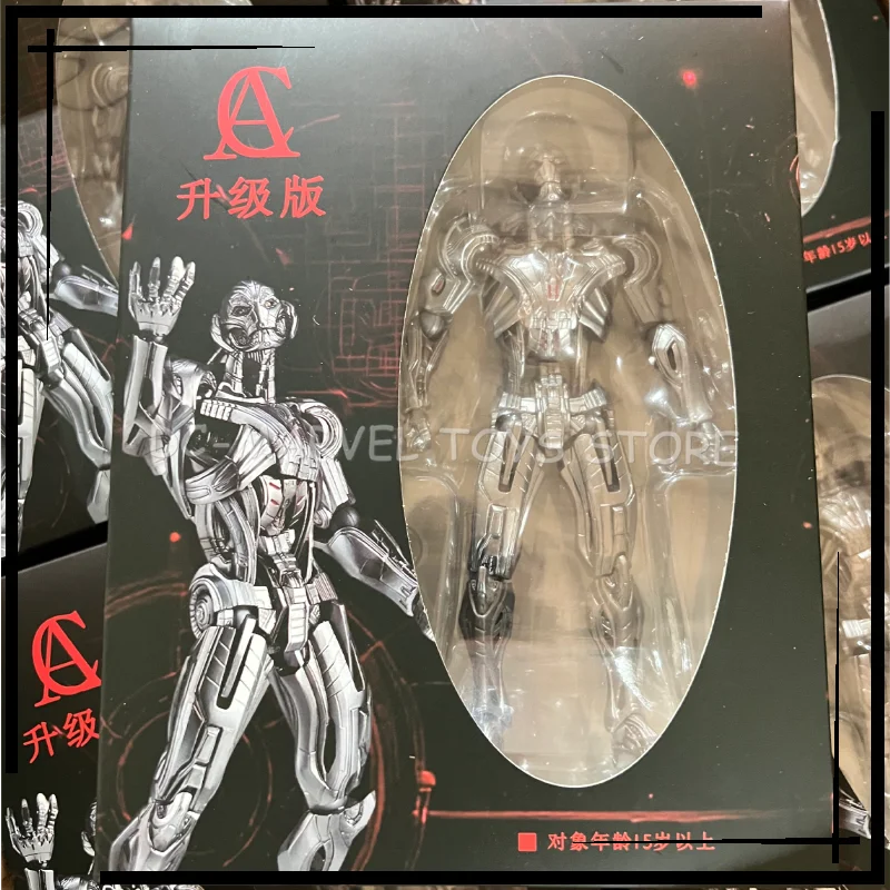 New Version In Stock AC Toys Ultron White Ryu Action Figures Kaiyodo Amazing Yamaguchi Avengers Ko Model Gift Toys