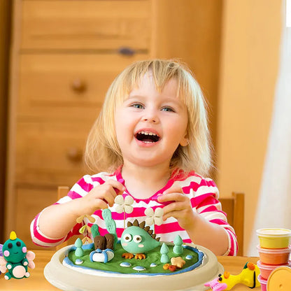 36 Colors Air Dry Clay Ultra Light Magic Modeling Clay with Tools Plasticine DIY Play Dough Sets Toys for Kids Birthday Gift