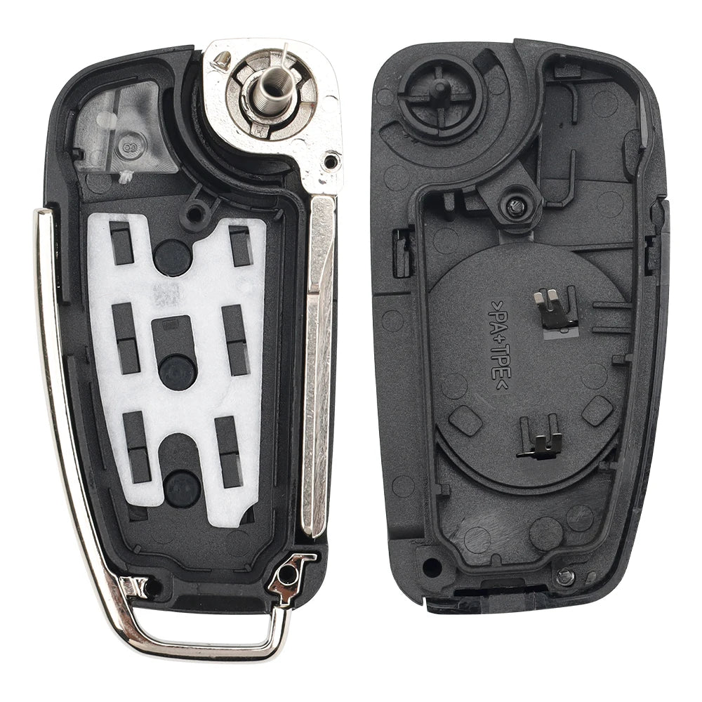 Okey Remote Car Key ID48 Chip 315/433MHZ For AUDI A1Q3 A3 TT S3 S1 2005-2016 8P0837220D 8X0837220D Flip Remote Key Fob