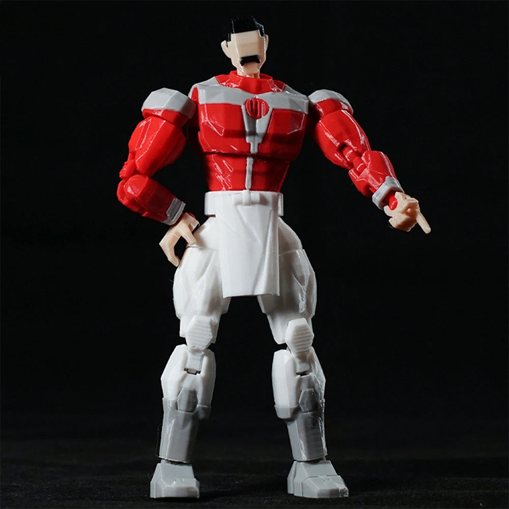 3D Printed Invincible Thragg Toys Action Figures Anime Model Dummy 13 Superheroes Multi-Jointed Toy Ornaments Gift
