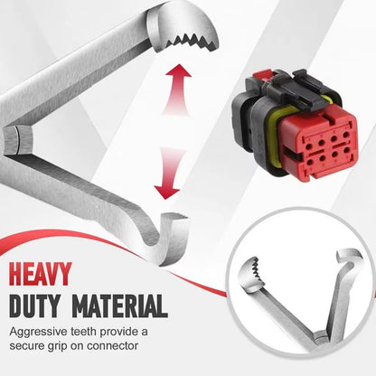 Automotive Connector Separator Pliers Car Oil Pipe Disconnect Pliers Multi-functional Electrical Terminal Removal Tool