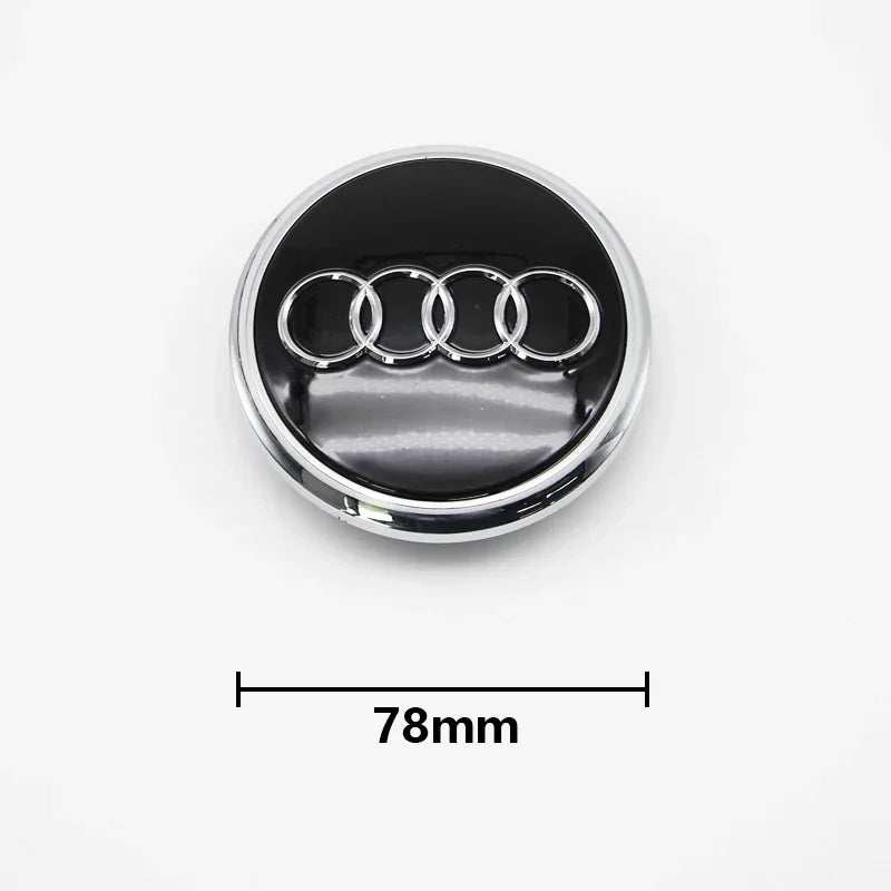 4pcs 60mm 61mm 69mm 68mm 77mm Car Styling Wheel Center Cap Hub Covers Badge 4B0601170 For Audi A3 A4 A5 A6 A7 A8  S6 Accessories