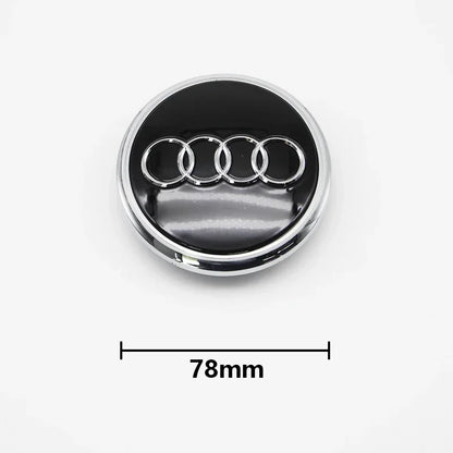 4pcs 60mm 61mm 69mm 68mm 77mm Car Styling Wheel Center Cap Hub Covers Badge 4B0601170 For Audi A3 A4 A5 A6 A7 A8  S6 Accessories