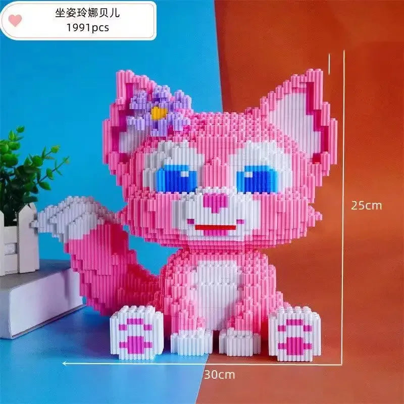 StellaLou LinaBell Puzzle 3D Assembled Building Block Model, Children's Toys, Birthday Gifts, Desktop Ornaments