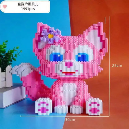 StellaLou LinaBell Puzzle 3D Assembled Building Block Model, Children's Toys, Birthday Gifts, Desktop Ornaments