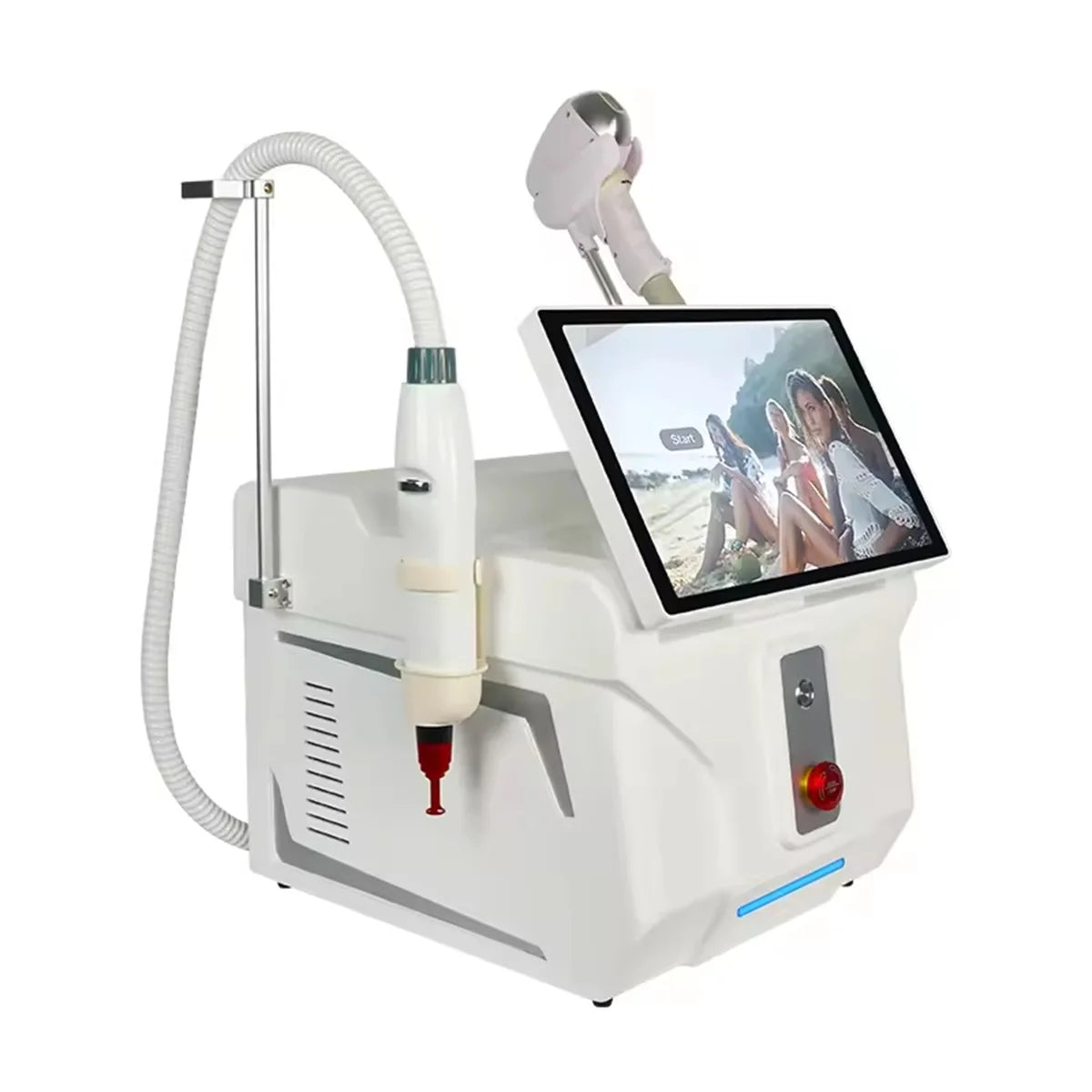 2025 Multifunctional 2 in 1 Picosecond Nd Yag Laser Tattoo Removal and 808nm Diode Hair Removal Pico Laser Machine Remove Hair