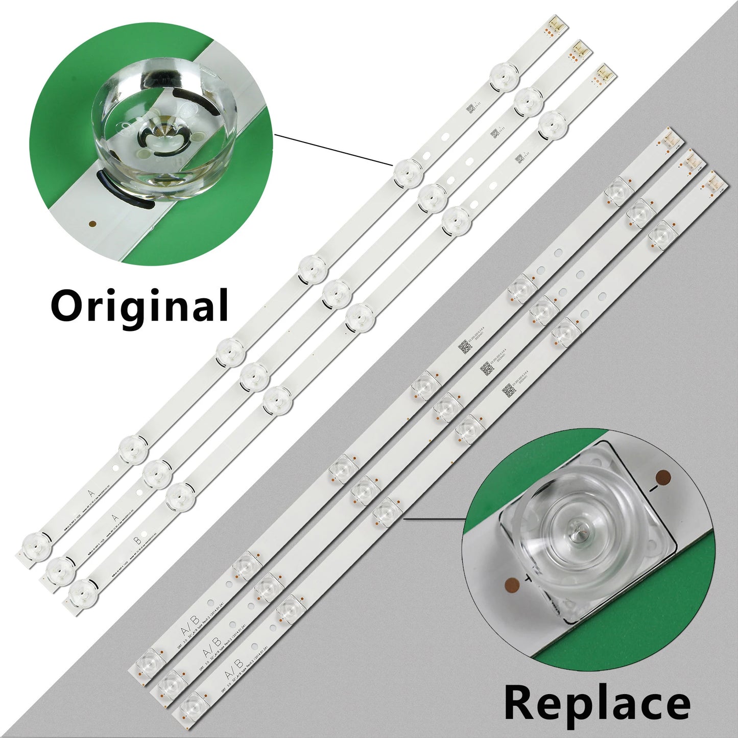 TV Backlight Strip For 32LX330C 32LX320C 32LF551C 32LF580C 32LB555B 32LB585V 32LB656V 32LB626V 32LF550D 32LF560B 32LF560V-ZB