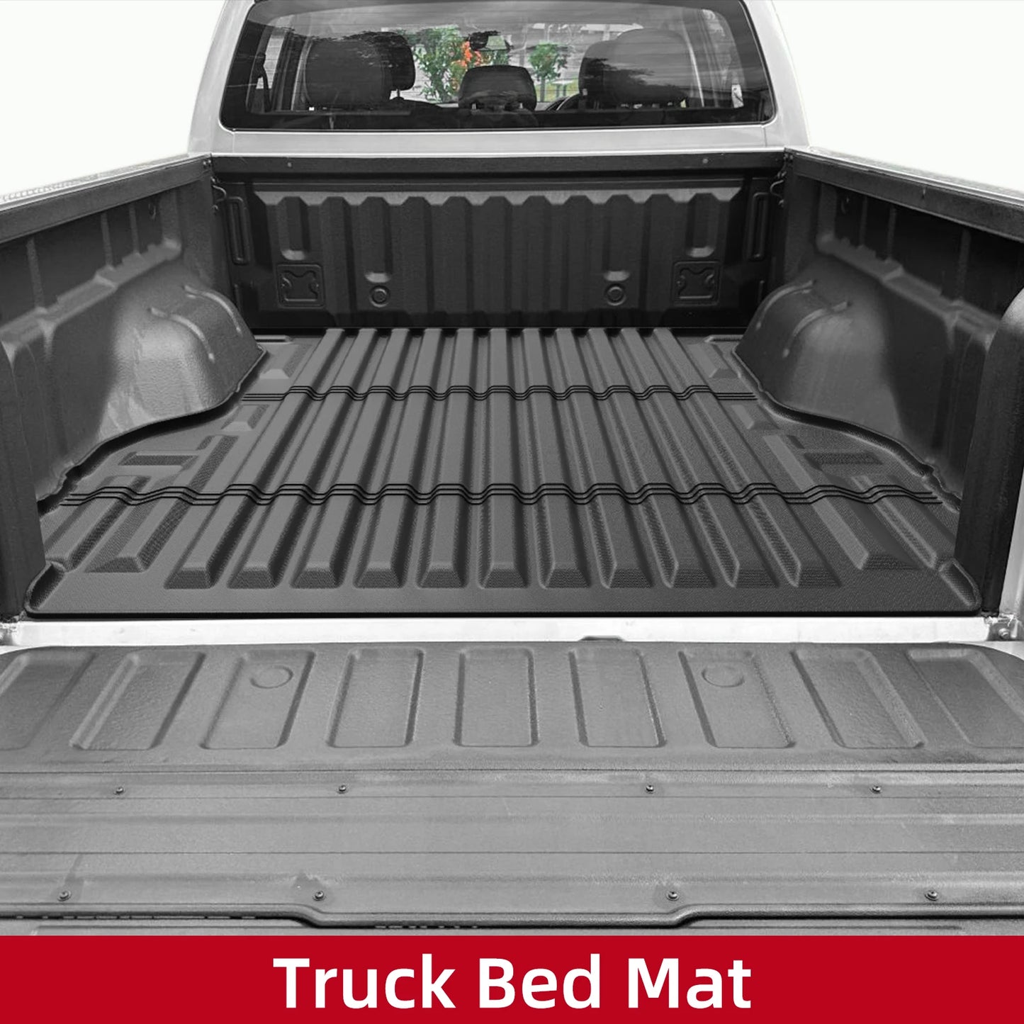 Right Drive for Foton Tunland V9 2026 2025 Car Floor Mats Truck Bed Mat Liner Trunk Bed Liner TPE 3D Foot Mat Waterproof BLACK