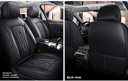 Universal One-piece Seat and Split Seat Car Seat Full Cover Breathable Leather SUV Car Seats Cushion Full Cover Protection