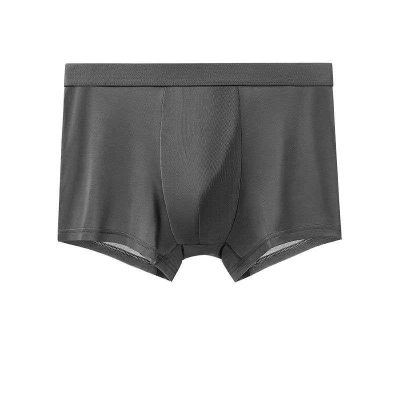 6pcs Men's Summer Ice Silk Boxers Briefs Males Underwears Boys Comfort Underpants Shorts Mans Ultra-thin Breathable Sexy Panties