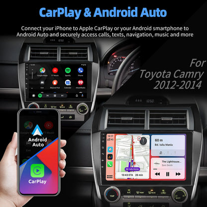 10.1" Android15 JBL For Toyota Camry 7 XV 50 55 2012 2013 2014-2015 2016 2017 Multimedia Carplay Car Player GPS Navigation Radio