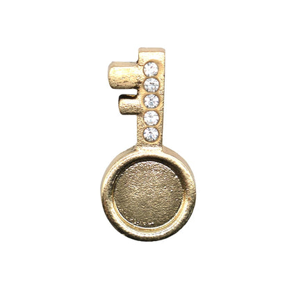 1pcs Designer Golden Crown Metal Shoe Charms Sea Star Shell Luxury Decorations for Shoe Accessorie Heart Pins for Women Girls