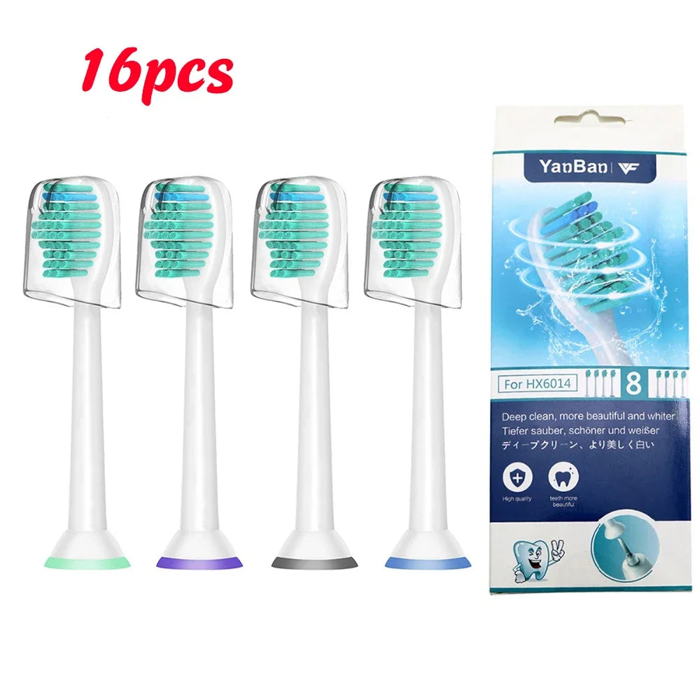 4/8/12/16/20 Pcs ToothBrush Heads for HX6780 HX6781 HX6782 HX6902 HX6910 HX6911 HX9044 HX6074 HX9024 HX6730 HX6062