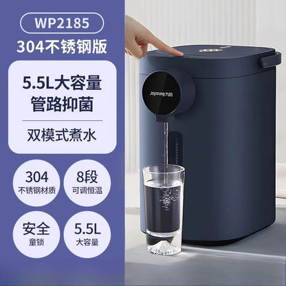Constant temperature household electric kettle stainless steel electric water bottle intelligent large capacity kettle
