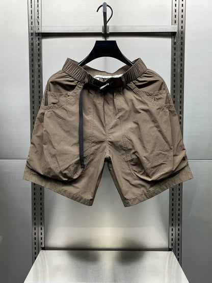 NY High-End Quick-Dry Workwear Shorts Men's Sporty Shorts 2026 New Summer Japanese Style Handsome Mid-Length Shorts
