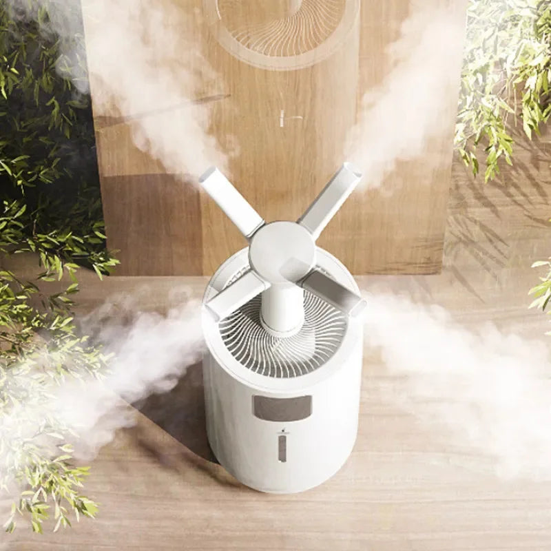 25L Industrial Humidifier Commercial Ultrasonic Humidifier Quad-core Atomization Smart Sterilization Disinfection Air Purifier