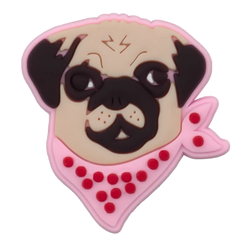 1/100pcs Dog Pins for Shoe Dachshund Corgi Chenery Bulldog Shoe Charms Shoe Accessories for Women Men Kids Gift Clog Buckles
