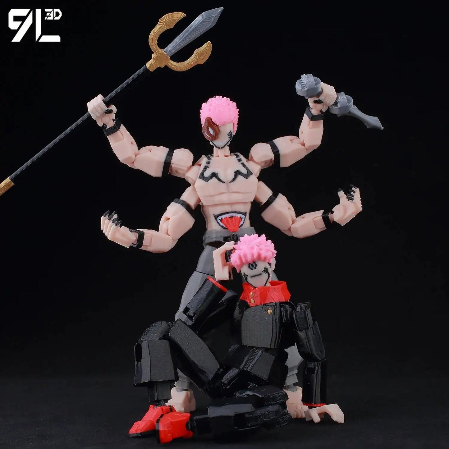 9L3D T13 Jujutsu Kaisen Itadori Figure LUCKY13 Training Ver. JJK Titan13 Multi-Jointed Movable Dummy13 Stress Relief Toys Gifts