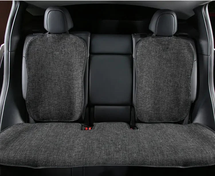 For BYD Atto 3 Seal U Song Plus EV DMI Dolphin mini Seal Seat Covers Linen Breathable Warm Car Seat Cushion Interior Accessories