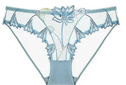 Sexy French Ultra Thin Lace Embroidery Underwire Bra Summer Minimizer Full Coverage Slimming For Busty Women Daily Wear 32-38ABC