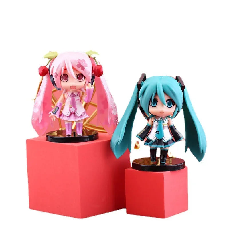 Anime Figure Hatsune Miku Model Statue Doll Beautiful Girl Sailor Moon Rem Asuna Cosplay Merchandise Collectible Gift For Fans