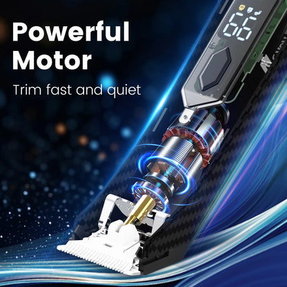 Sejoy T8S Body Hair Trimmer for Men Ball Trimmer for Groin Pubic Replaceable Ceramic Blade Electric Shaver IPX7 Waterproof