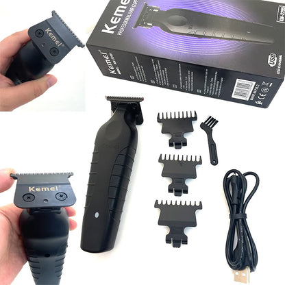 Kemei KM-2299 USB Fast Charging Clippers Barber Machine 1200MA Rechargeable Cordless Hair Trimmer Kemei Electric Hair Clipper
