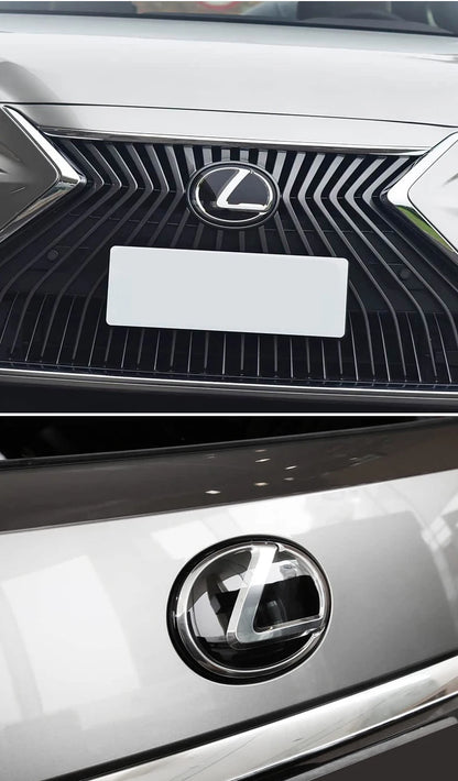 Car Logo Front Grill Emblem Badge Hood Trunk Rear Logo Badge Emblem For Lexus F SPORT ES UX 300e GX LBX NX RX 350h 450h GS CT