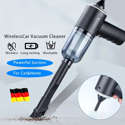 9000Pa Wireless Car Vacuum Cleaner USB Charging 1200mAh Portable Cleaning Appliance Mini Wet and Dry Vacuum BHL1198-cat