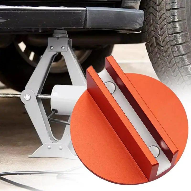 General Magnetic Jack Pad Magnetic Jack Pad Adapter Aluminum Slotted Jack Puck Pinch Weld Grooved Frame Rail Adapter for Car