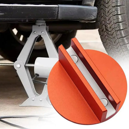 General Magnetic Jack Pad Magnetic Jack Pad Adapter Aluminum Slotted Jack Puck Pinch Weld Grooved Frame Rail Adapter for Car