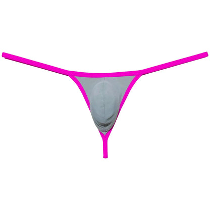 Sexy Men's Underwear Thong Contour Pouch Tangas String Brief Micro Underpants Man Lingerie Mini Bikini Comfortable Sissy Panties