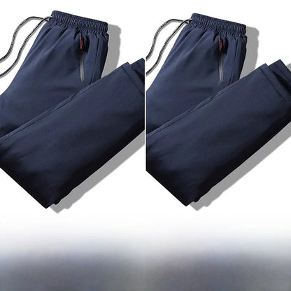 TUCANO Men's Thickened down Cotton Pants Outdoor Winter Sports Wearable Long Trousers Youth Casual Straight Leg Multi Pocket