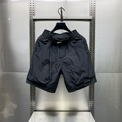 NY High-End Quick-Dry Workwear Shorts Men's Sporty Shorts 2026 New Summer Japanese Style Handsome Mid-Length Shorts