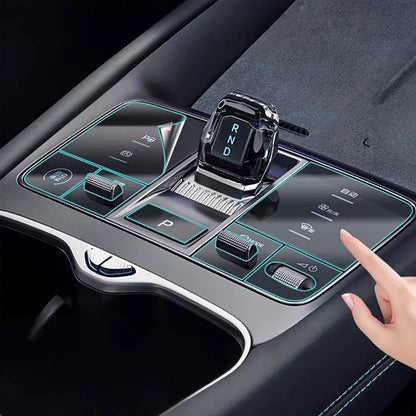 For BYD SEALION 7 EV 2024 Pre-cut Transparent TPU Anti-Scratch Protection Film Central Control Navigation Screen Interior Cover