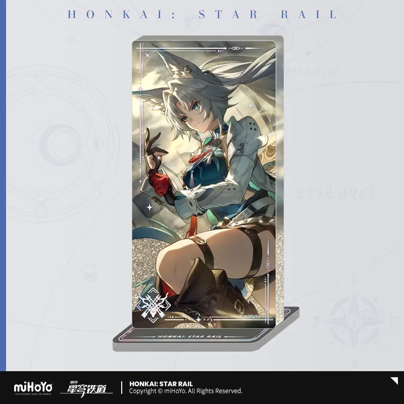 Sunsyea Honkai Star Rail Official Merch miHoYo Original Authentic Light Cone Series Acrylic Quicksand Ornament Himeko Seele